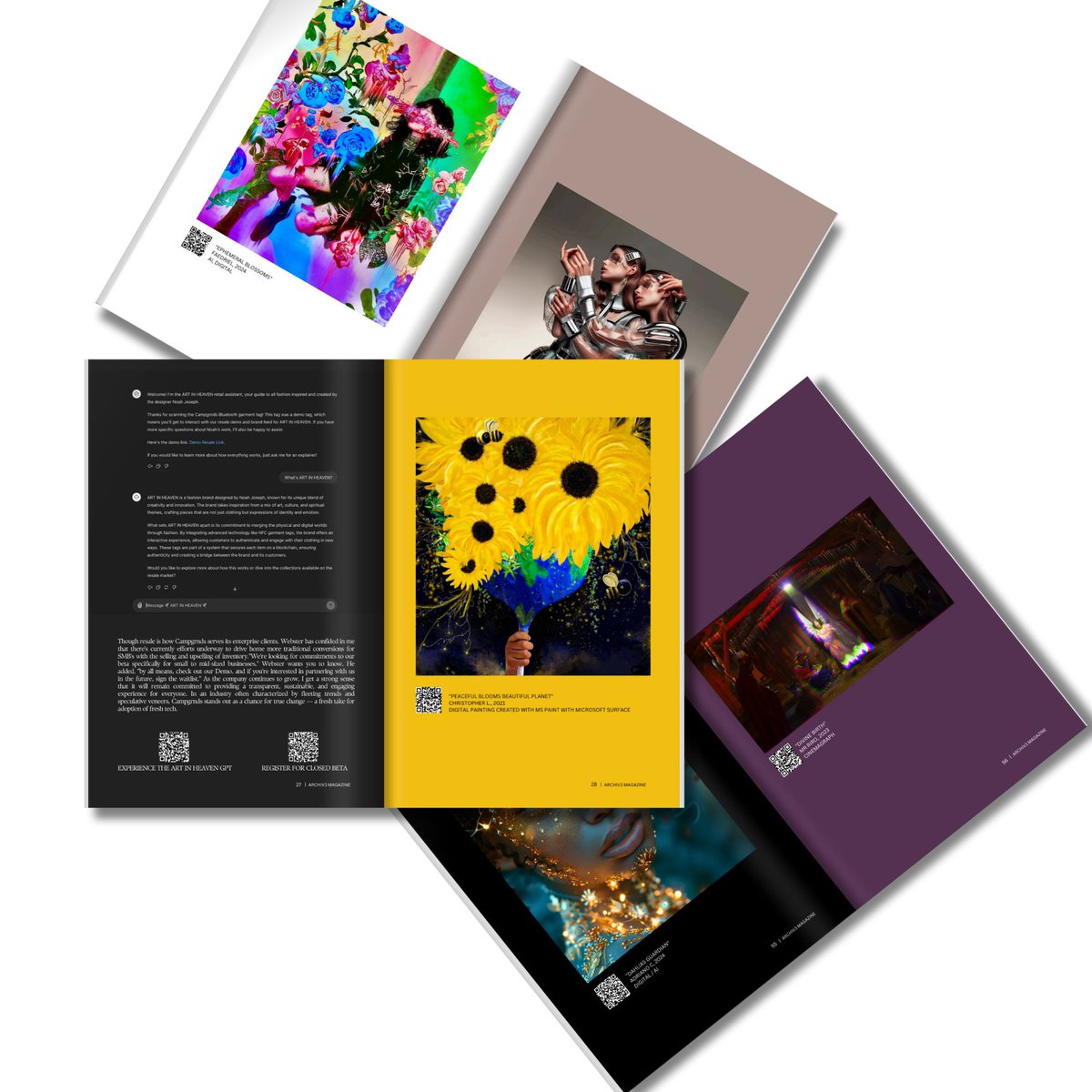 ARCHIV3 (@archiv3xyz) on Twitter photo In ARCHIV3 issue #3, we continue to push the boundaries of art, music, technology, fashion, and culture, with 40 groundbreaking artists from around the world across 60 pages. Curated by <a href="/joshdsauceda/">Josh Sauceda 🦇</a> and in partnership with <a href="/thehugxyz/">HUG 🤗 | Get Your Free .ART Domain</a>, Issue #3 brings together visionary talents In ARCHIV3 issue #3, we continue to push the boundaries of art, music, technology, fashion, and culture, with 40 groundbreaking artists from around the world across 60 pages. Curated by <a href="/joshdsauceda/">Josh Sauceda 🦇</a> and in partnership with <a href="/thehugxyz/">HUG 🤗 | Get Your Free .ART Domain</a>, Issue #3 brings together visionary talents
