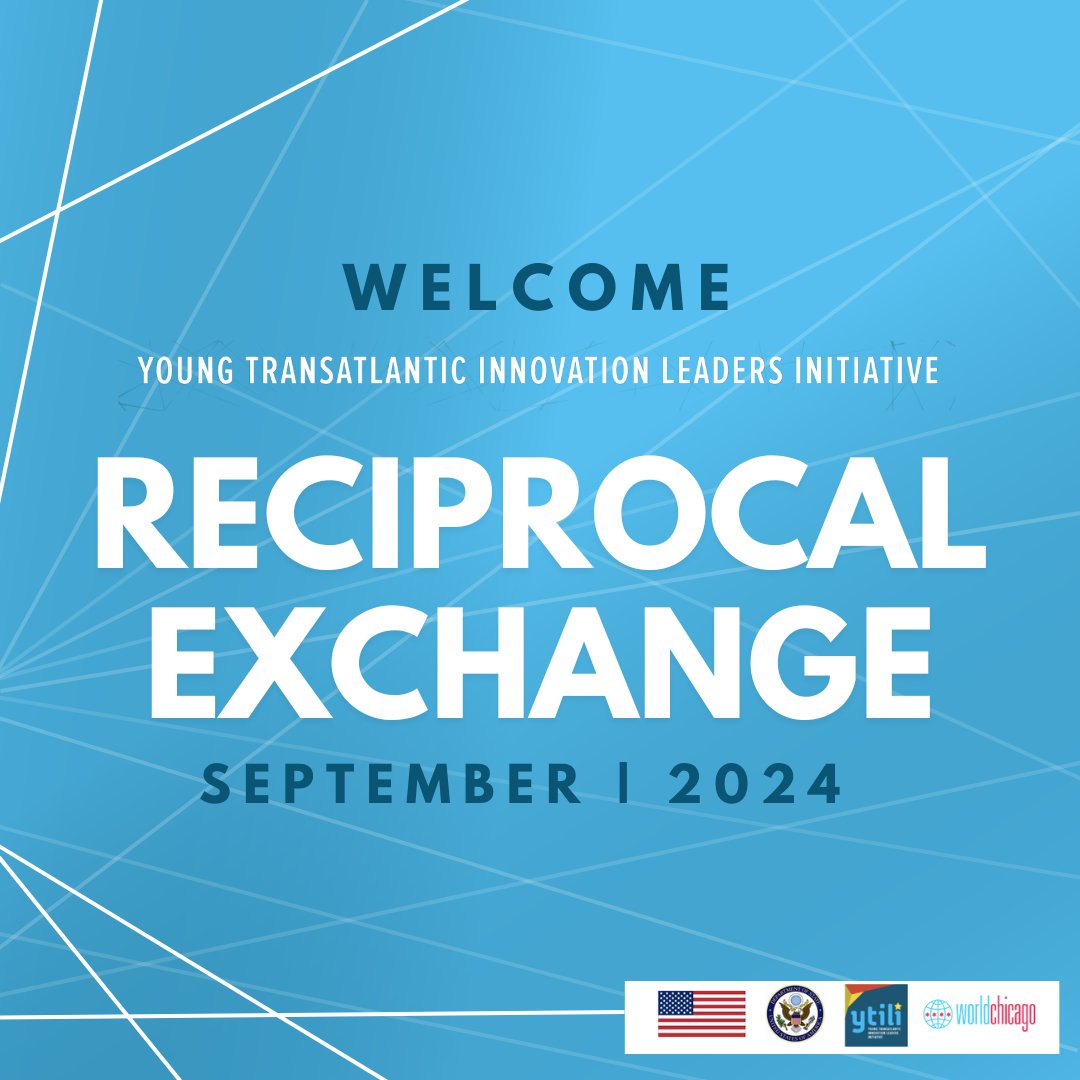 Following the completion of the Young Transatlantic Innovation Leaders Initiative, the impact continues to grow through the #ReciprocalExchange and the implementation of the YTILI Fellows’ Action Plans! Congratulations to all selected!