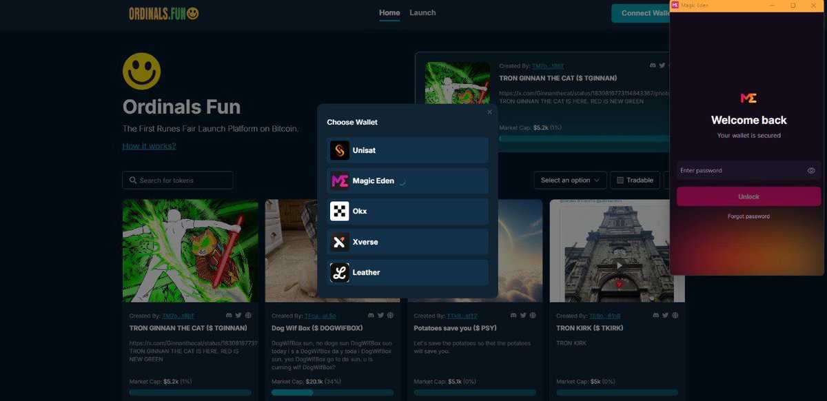 Building the pump.fun of #Bitcoin &amp; #Ordinals 😎