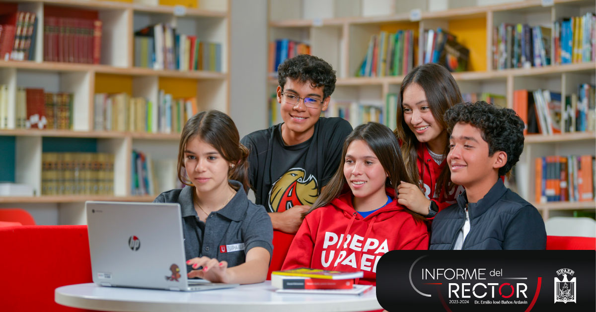 UPAEP's tweet photo. El sistema de nuestras 10 preparatorias cuenta con 3,831 estudiantes y un equipo de 168 profesores de asignatura, 158 profesores de tiempo completo y directivos que reflejan nuestra identidad.
#InformeRector #UPAEP #SeTrataDeTi https://t.co/QlH37o5OAU