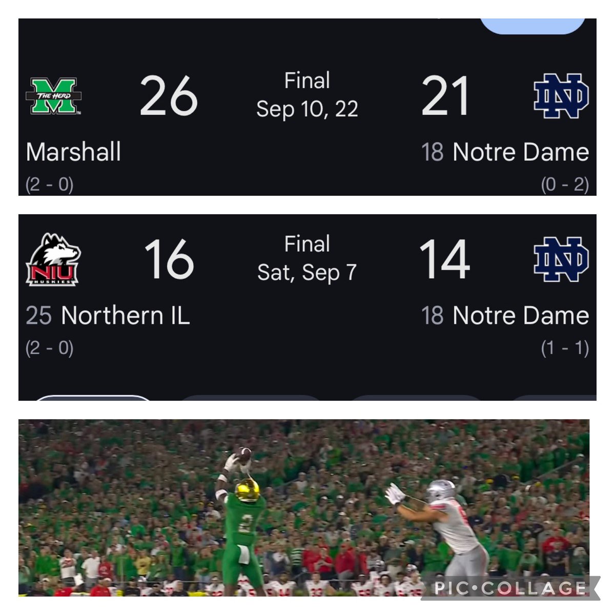 JLGallagher3's tweet image. When a girl thinks she can hurt me not knowing I’m a Notre Dame fan….