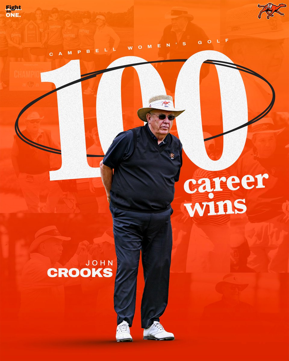 Congratulations to John Crooks on his 100th career Women’s Golf coaching victory! #RollHumps