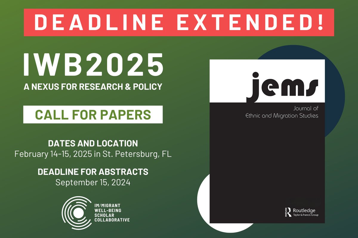 Im/migrant Well-Being Scholar Collaborative tweet media