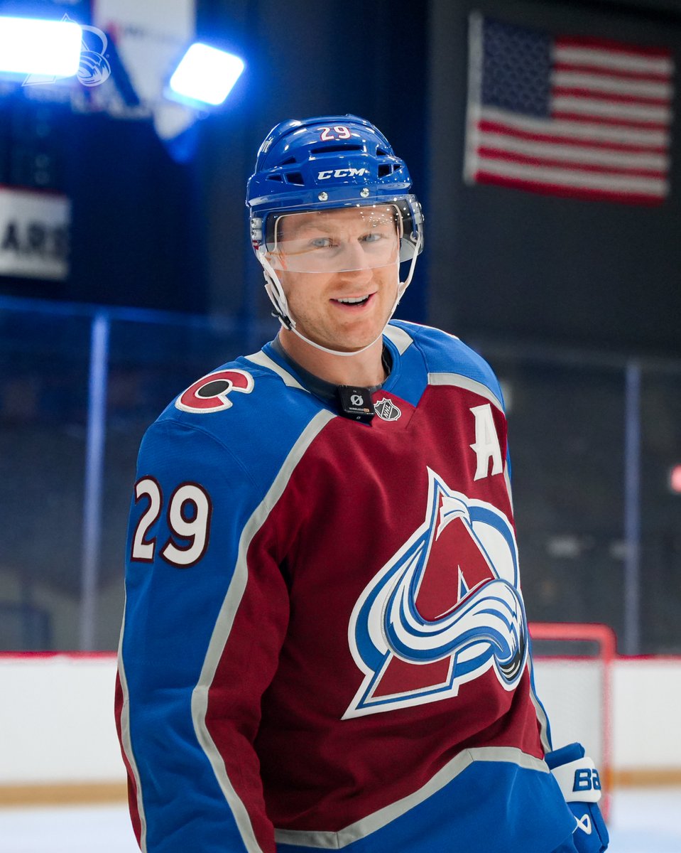 Avalanche's tweet photo. Media Tour Nate 🐶

#GoAvsGo https://t.co/ayMpOn49qn