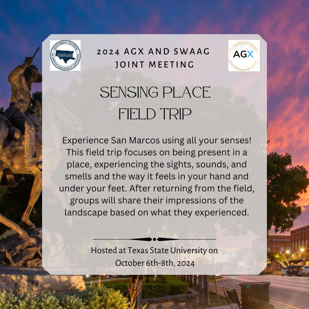 appliedgeog's tweet photo. Less than one month until our conference! Plan on arriving a bit early and looking for something to do? Check out these two field trip opportunities we're offering Sunday before the conference kicks off! You can find more information on our website.

➡️ https://t.co/TW49TVDa2W https://t.co/vJtdeGBiYZ