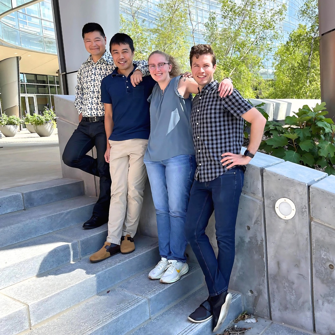 ROhiLab@Michigan (@r_ohi_lab) on Twitter photo <a href="/R_Ohi_Lab/">ROhiLab@Michigan</a> 2024. L-R: Puck, Takashi Hotta, Morgan Pimm, Zeke Thomas. Morgan and Zeke are co-mentored by <a href="/kjverhey1/">Kristen Verhey</a>! <a href="/R_Ohi_Lab/">ROhiLab@Michigan</a> 2024. L-R: Puck, Takashi Hotta, Morgan Pimm, Zeke Thomas. Morgan and Zeke are co-mentored by <a href="/kjverhey1/">Kristen Verhey</a>!