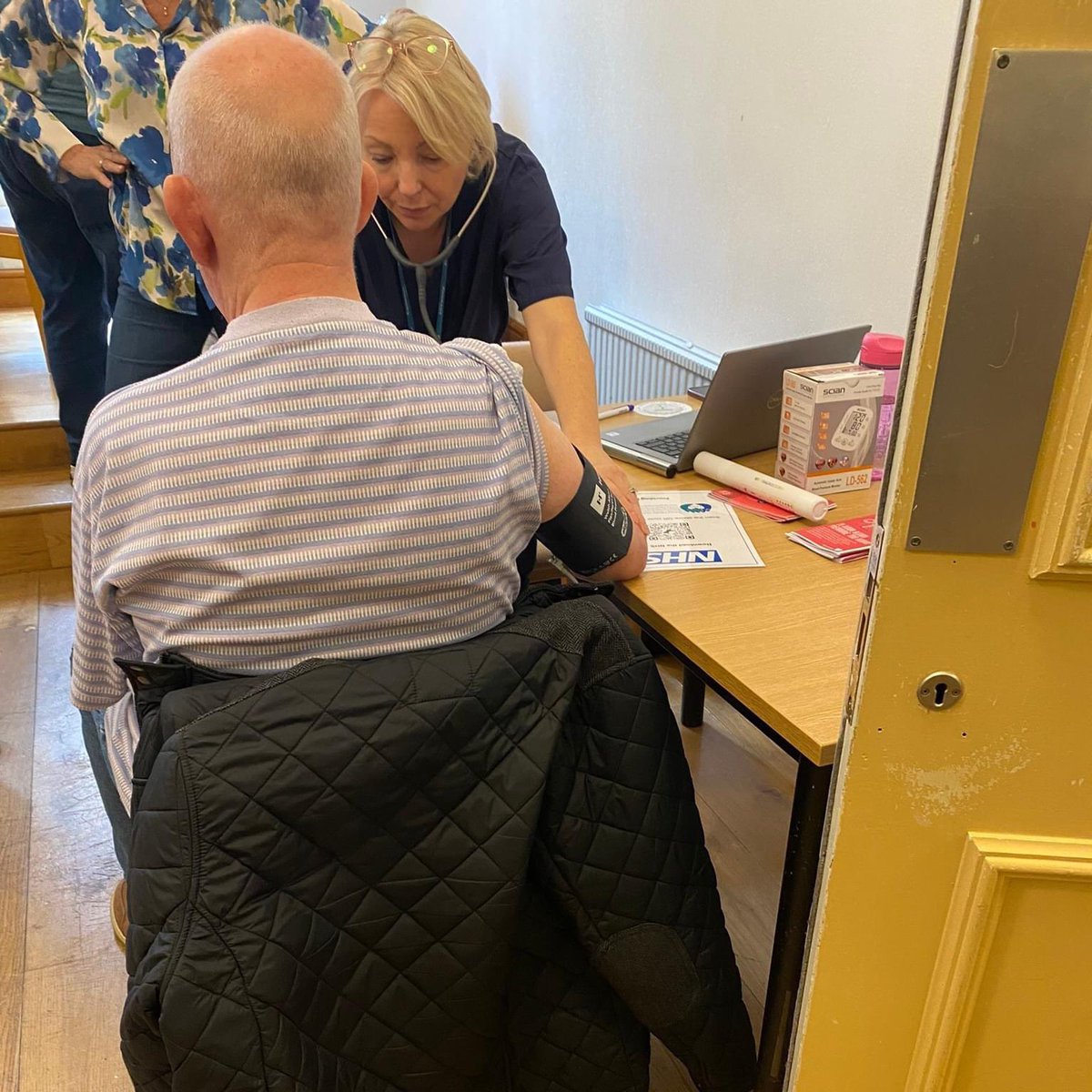 Thank you so much to <a href="/LiveWellWakey/">Live Well Wakefield</a> for coming to check our hearts and make sure we are all well! A great example of healthcare provision with no barriers! #AccessibleInformationStandard