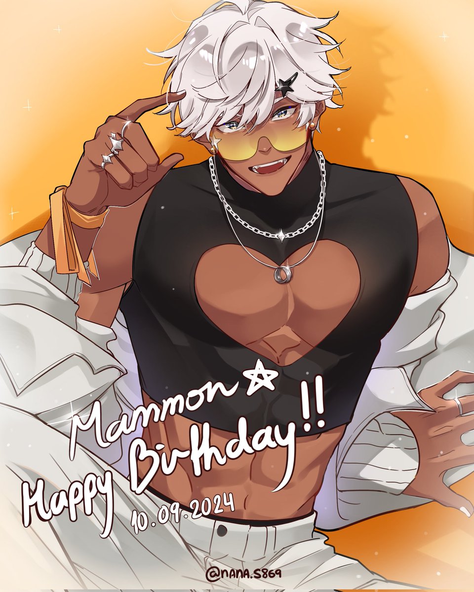 Mammon_Collab's tweet photo. Artist: @nanasakurai__ | nana.s869 (Instagram)

Prompt: Mammon in Y2K fashion 

#mammonbirthdaycollab2024 #obeyme #Obeymemammon #happybirthdaymammon #ObeyMeBD https://t.co/XR4mvlhSze