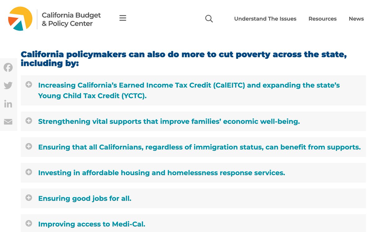 The data are as stark as they are predictable, reinforcing what we know is true: 

Poverty is a #PolicyChoice! 📢

We have the tools to #EndChildPoverty - it is a matter of #PoliticalWill! 🔥

 calbudgetcenter.org/resources/cali…