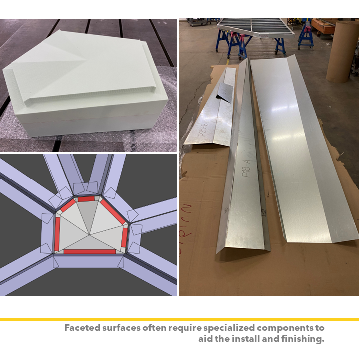 RadiusTrack's tweet image. More than CURVES!
Faceted surfaces can be as challenging as curved surfaces.  Details matter and so do the components and framing sense that achieve these beautiful results.  
J&J Acoustics |  Devcon  |  Gensler  |  Nvidia
CURVES AND MORE at RadiusTrack.com
#SharpDesign