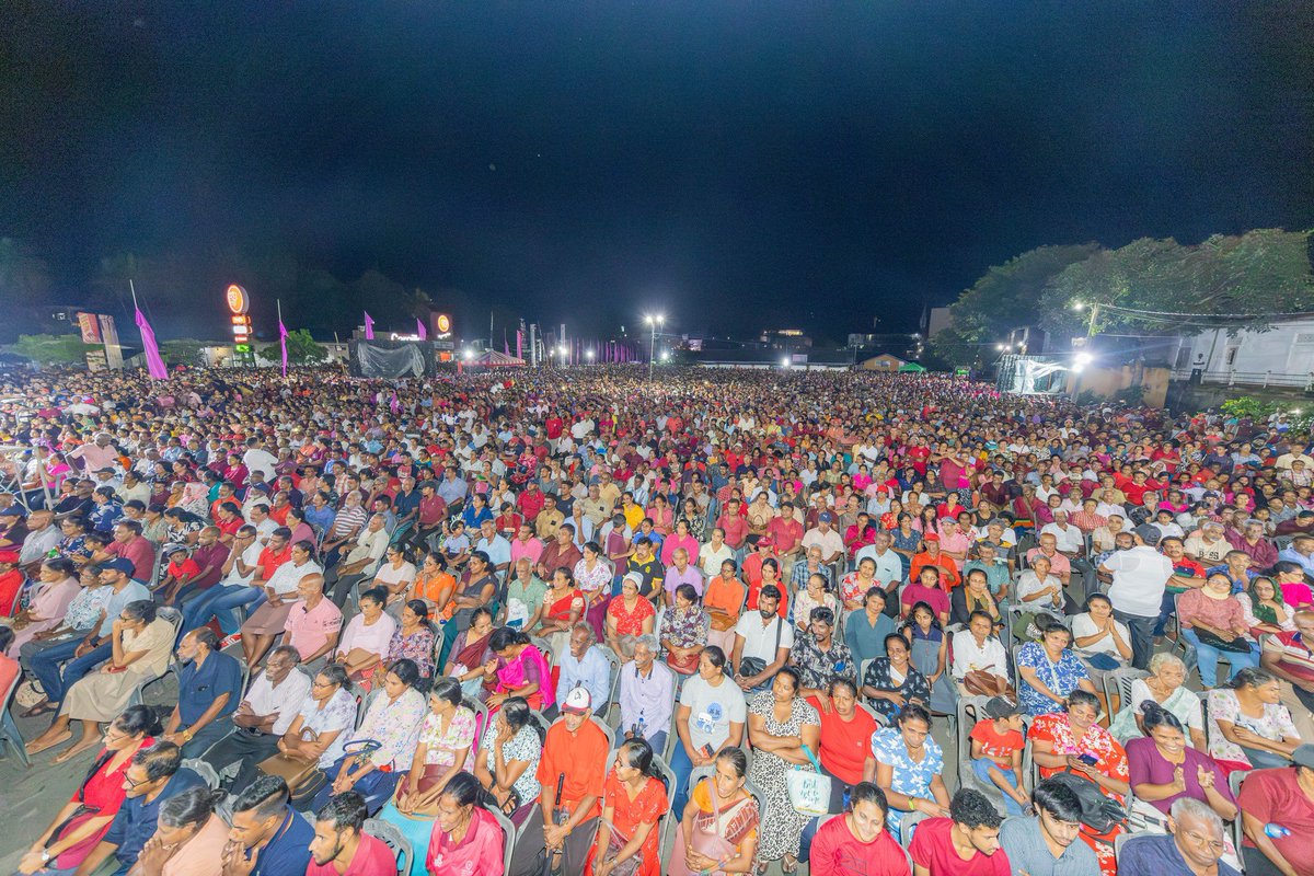 anuradisanayake's tweet image. Joined the Kegalle Rally yesterday (10), part of our victory rally series. Your presence and support for the 2024 presidential election, which will steer our country towards a new renaissance and a vision of a &quot;Thriving Nation, A beautiful Life,&quot; are truly commendable!