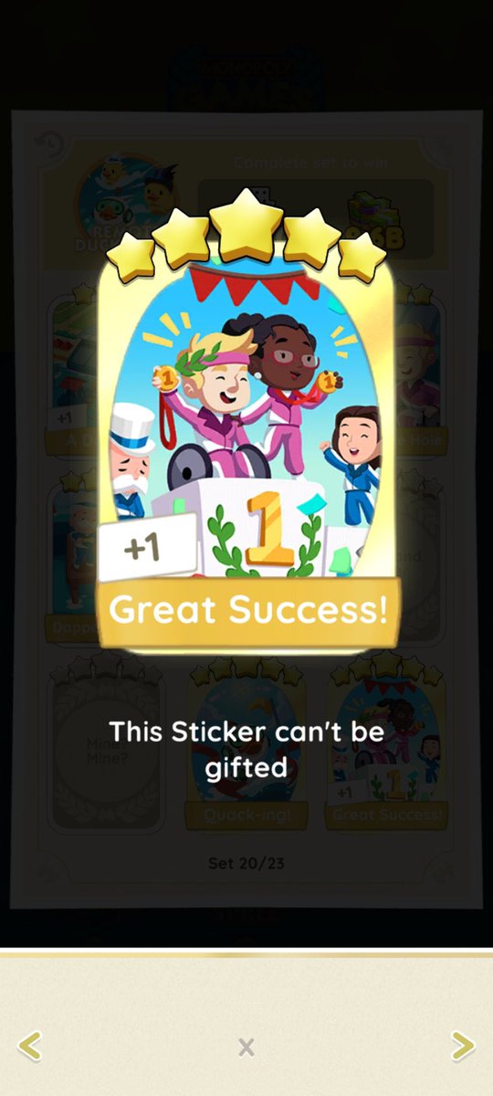 🎉🎉 Golden Blitz Giveaway 🎉🎉 

I have three Great Success! for blitz tomorrow. Winners will be chosen randomly when the blitz starts. 

Share a screenshot of needing a sticker below. You must be FOLLOWING and LIKE the post to enter. Retweet is appreciated but won’t be effected