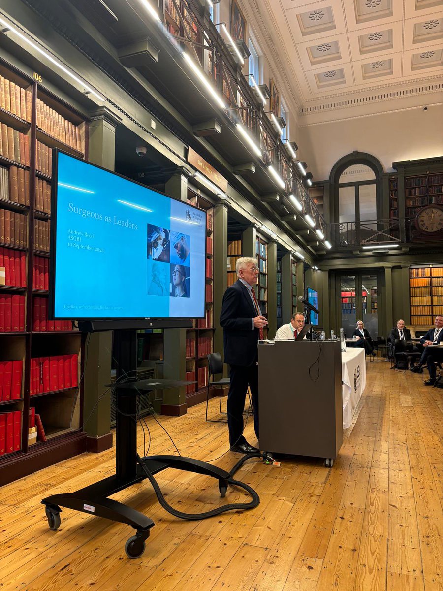 ASGBI (@asgbi) on Twitter photo Last presentation today is from <a href="/RCSnews/">The Royal College of Surgeons of England</a> CEO Mr Andrew Reed <a href="/AReed57/">Andrew Reed</a>. Very grateful to RCSEng for hosting the inaugural Surgical Leaders in Management event #SLIM2024 Last presentation today is from <a href="/RCSnews/">The Royal College of Surgeons of England</a> CEO Mr Andrew Reed <a href="/AReed57/">Andrew Reed</a>. Very grateful to RCSEng for hosting the inaugural Surgical Leaders in Management event #SLIM2024