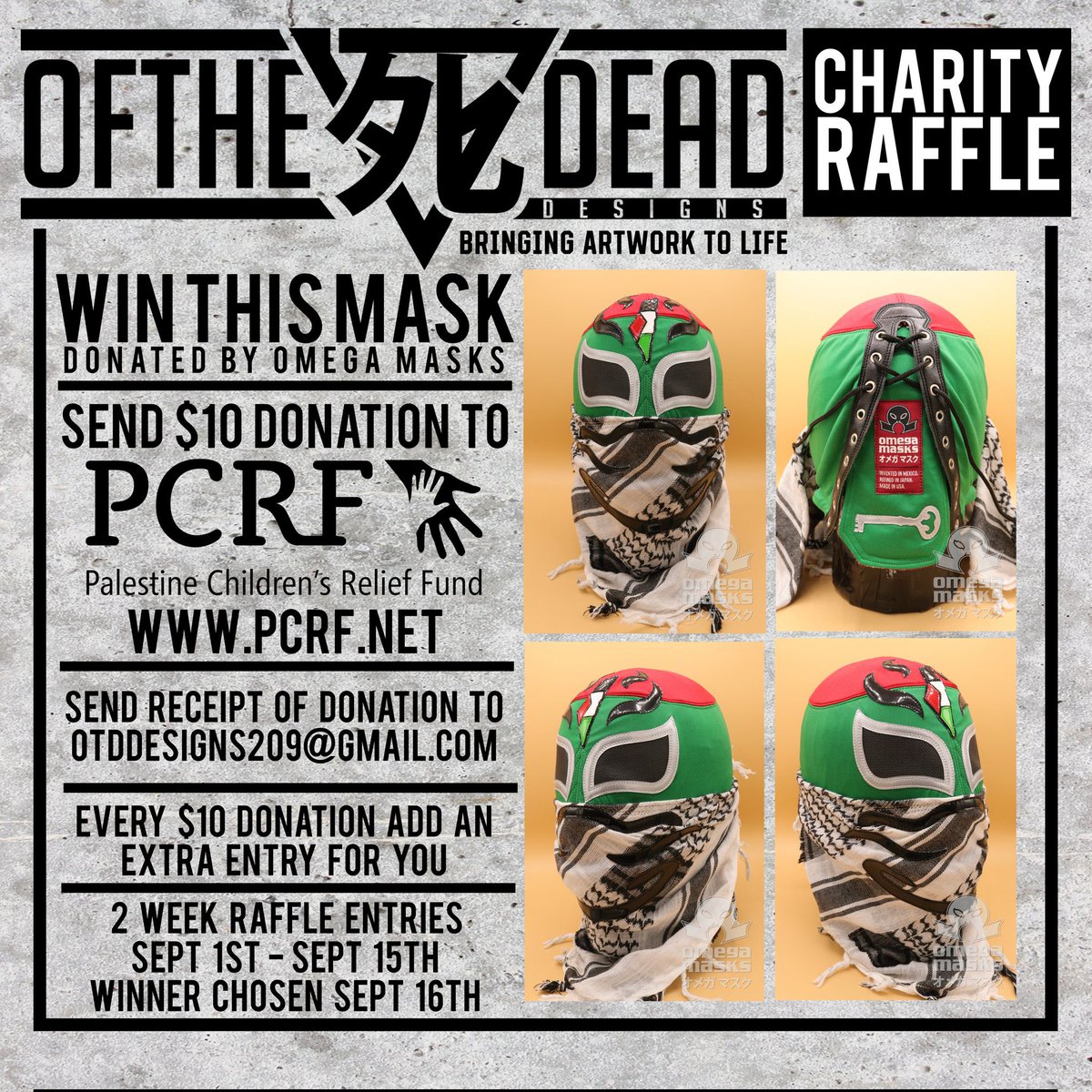 ofthedead209's tweet photo. We are raising money for @ThePCRF 
Please donate what you can
We just ask for a receipt to put you into the raffle to win this mask
It's $10 per entry

Let's put some good into the world
Please share, comment
Please get the word out as this app doesn't let it happen organically https://t.co/ZCU0FAhFtr
