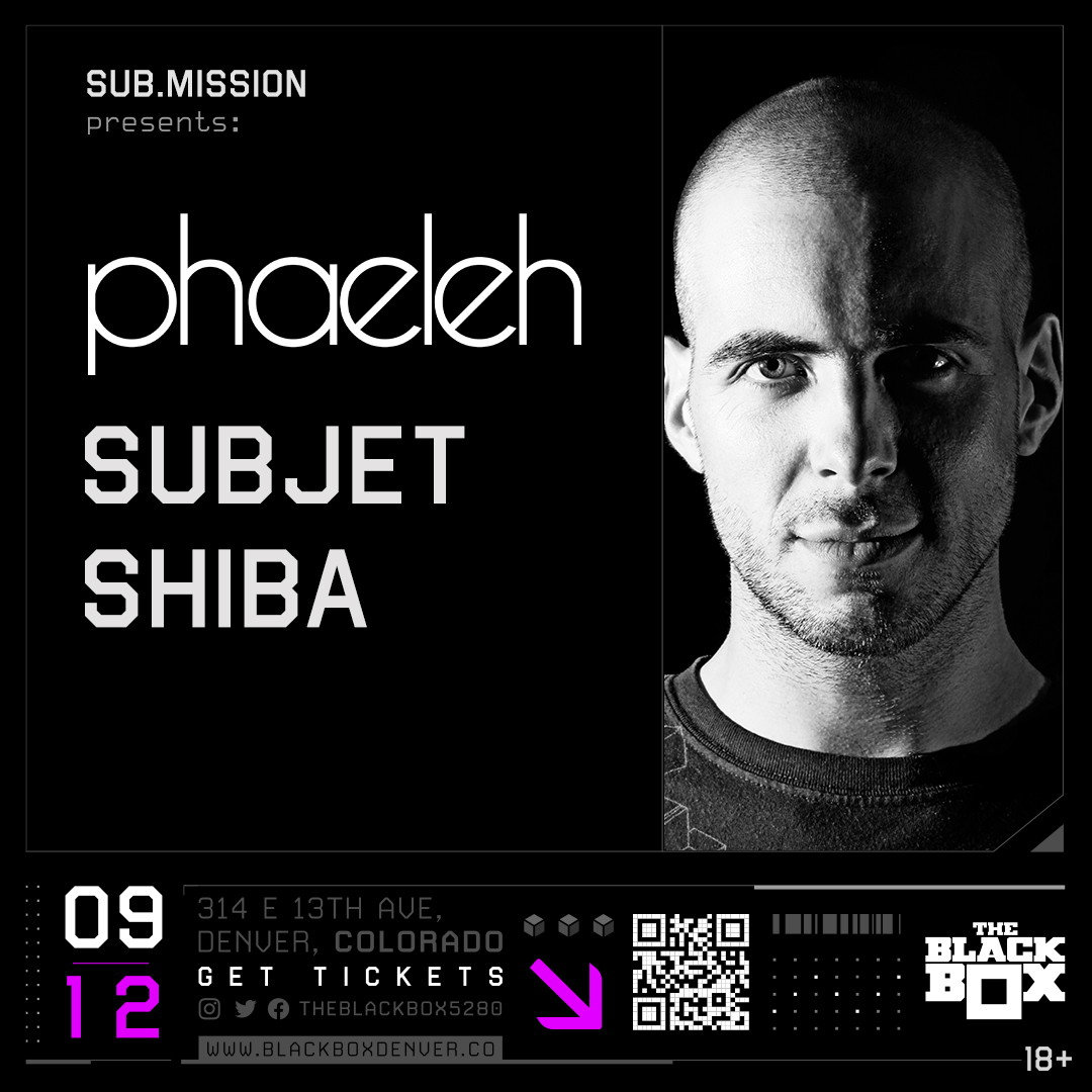 Phaeleh (@phaeleh) on Twitter photo Only a few days to go until I’m back at <a href="/TheBlackBox5280/">The Black Box</a> in Denver, alongside Subjet and Shiba. Grab your tickets here: blackboxdenver.co/events/phaeleh… Only a few days to go until I’m back at <a href="/TheBlackBox5280/">The Black Box</a> in Denver, alongside Subjet and Shiba. Grab your tickets here: blackboxdenver.co/events/phaeleh…