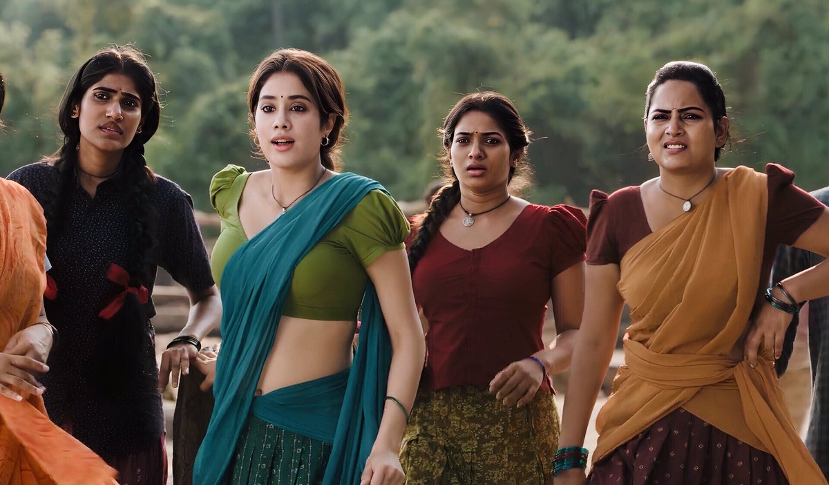 GetsCinema's tweet image. Don’t Know Why NOBODY Talks About #Janhvi Aka #Thangam [#DevaraTrailer] 😳😳😳😳