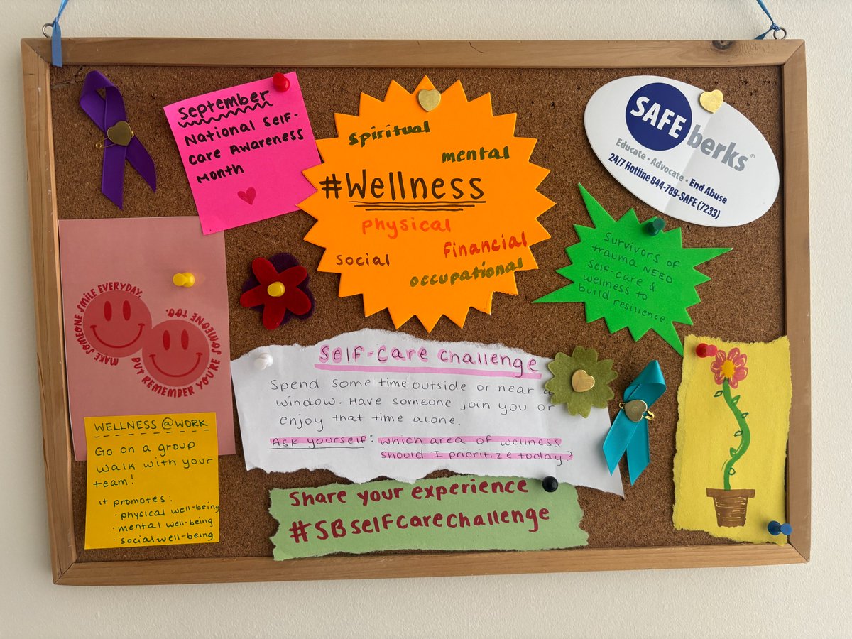 Today, we are focusing on #wellness for our #SBSelfCareChallenge! The Global Wellness Institute defines wellness as the active pursuit of activities, choices, and lifestyles that lead to a state of holistic health. Think of what area of wellness you need the most today #selfcare