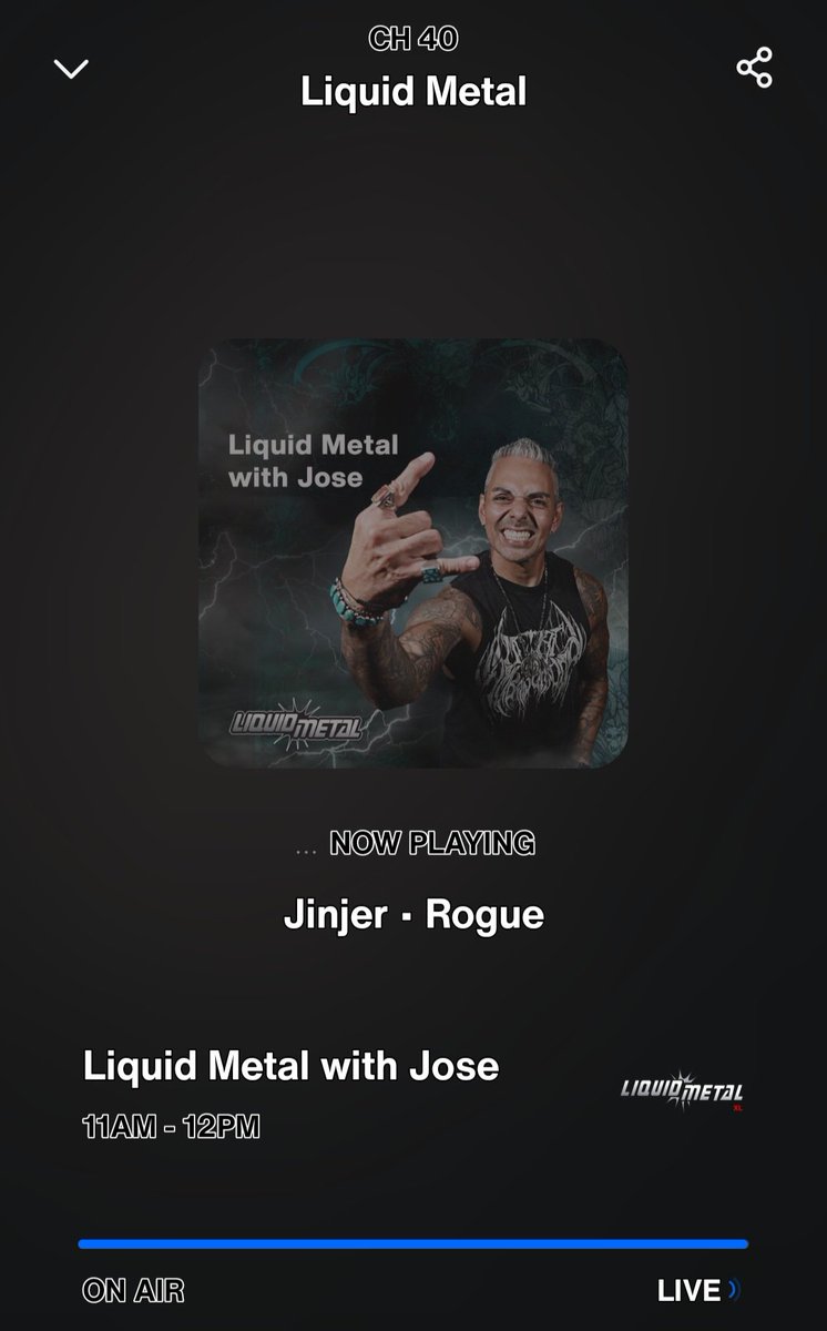 YES!!! 🤘🔥🔥🤘
<a href="/fnliquidmetal/">SiriusXM Liquid Metal</a> 
<a href="/josemangin/">Jose "Metal Ambassador" Mangin</a>