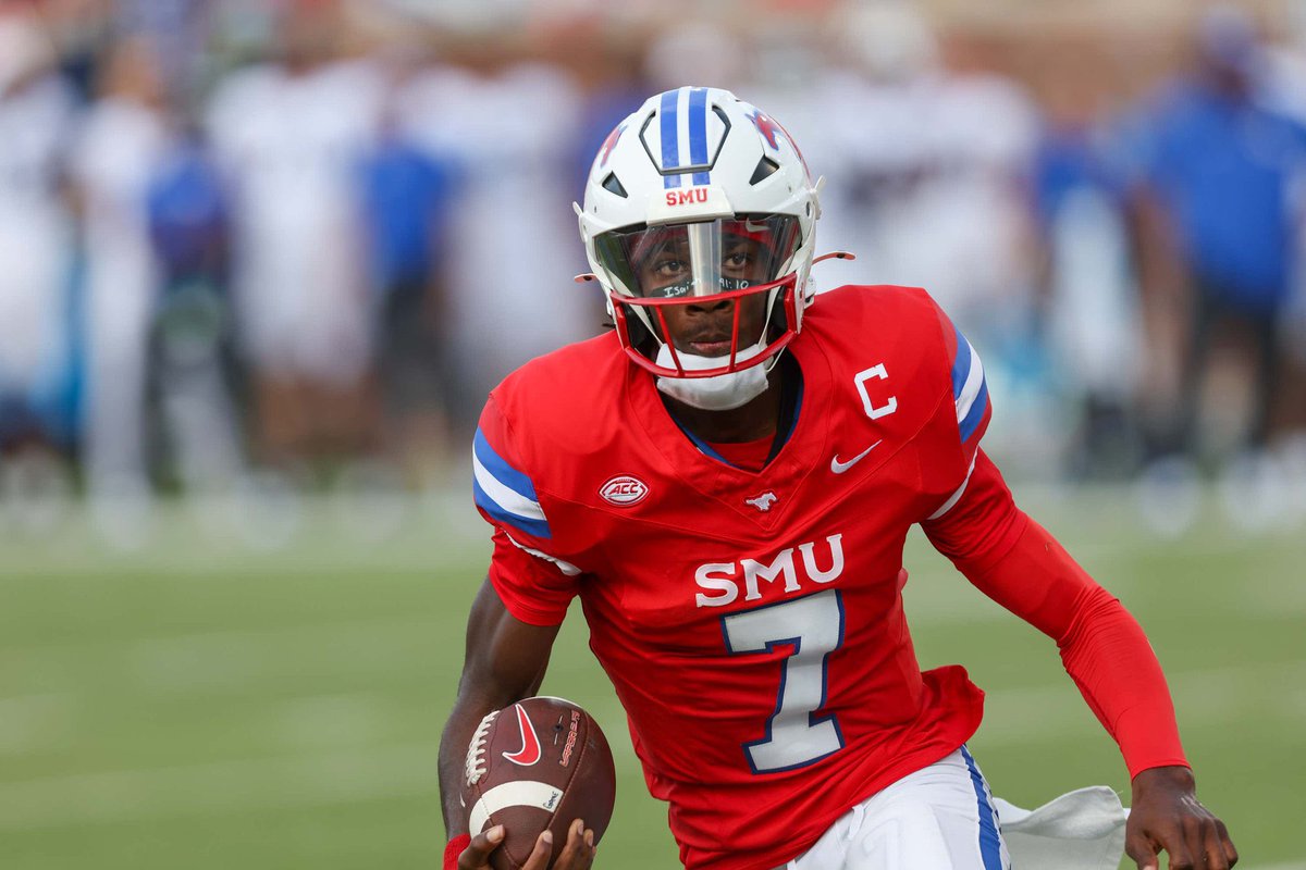 Unnecessary Roughness (@unnecroughness) on Twitter photo Rhett Lashlee announces that SMU is moving forward with Kevin Jennings as QB1 per <a href="/JacobHRichman/">Jacob Richman</a>
Preston Stone has been benched
Is this the correct decision? Rhett Lashlee announces that SMU is moving forward with Kevin Jennings as QB1 per <a href="/JacobHRichman/">Jacob Richman</a>
Preston Stone has been benched
Is this the correct decision?