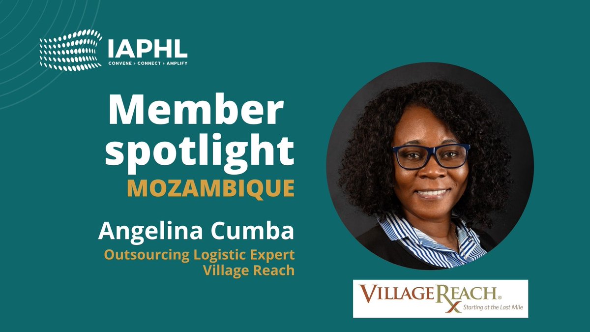 Meet Angelina Cumba, a seasoned Supply Chain Management expert, and strong advocate for regionalization and localization.
Angelina believes these approaches are the future of health supply chain systems. 
📎Full interview: ow.ly/tMVA50TkcWy