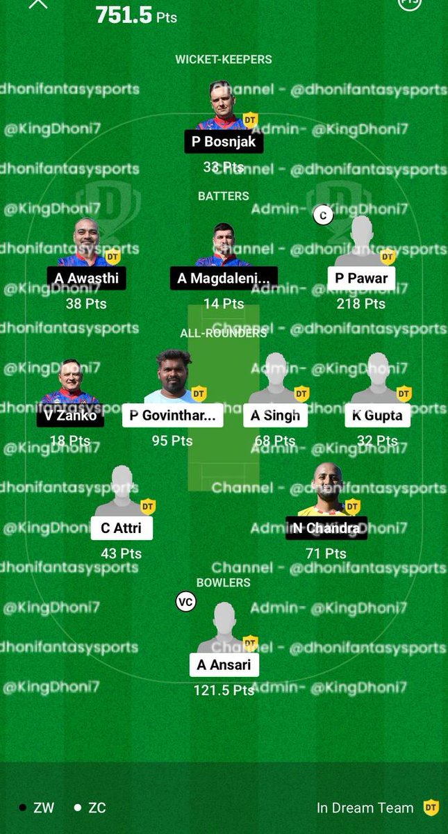 saravanaagni's tweet photo. Atlast Get Our Flow In Croatia Series π₯π₯
Join Our Telegram Channel For More Teams - https://t.co/TaPKhrCkKm
#dhonifantasy #ecst10 #Dream11 https://t.co/NKs6R3F7L7