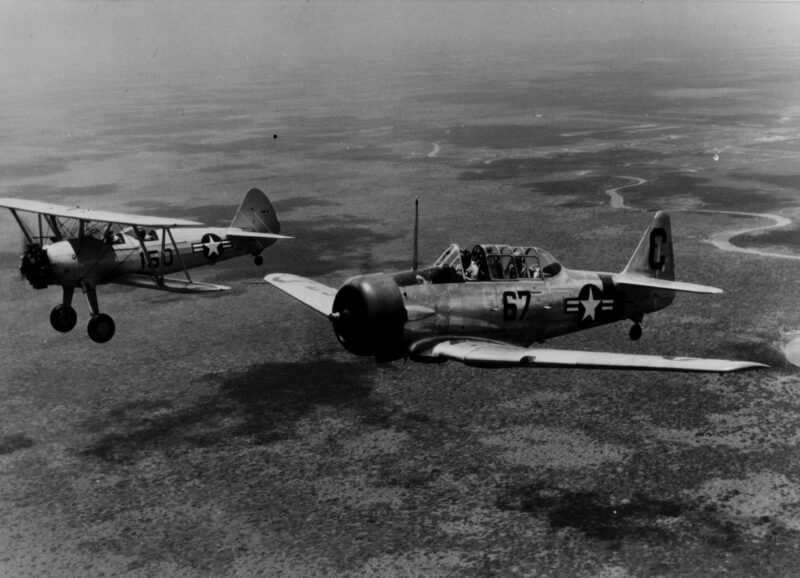 CityofFoley's tweet photo. As part of an upcoming museum exhibit, the City of Foley is getting a rare model of a World War II training aircraft that was a familiar sight over Foley in the 1940s.
Read more: 🔗https://t.co/oRaWu0XM22
#foleyforward #foleyalabama https://t.co/ss55e8hisV