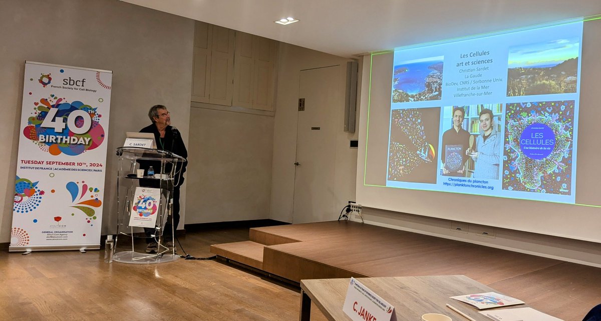 Last but not least, Christian Sardet illumine magnifiquement cet anniversaire de la SBCF.