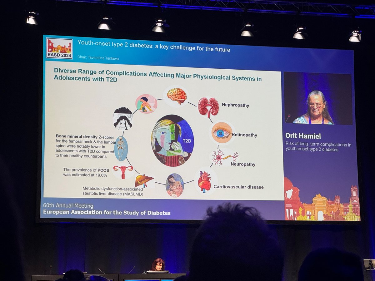 The shocking growth in early onset type2, associated complications and worse pregnancy outcomes . Orit Hamiel argues that a proactive and assertive approach is urgently needed in this population. #EASD2024