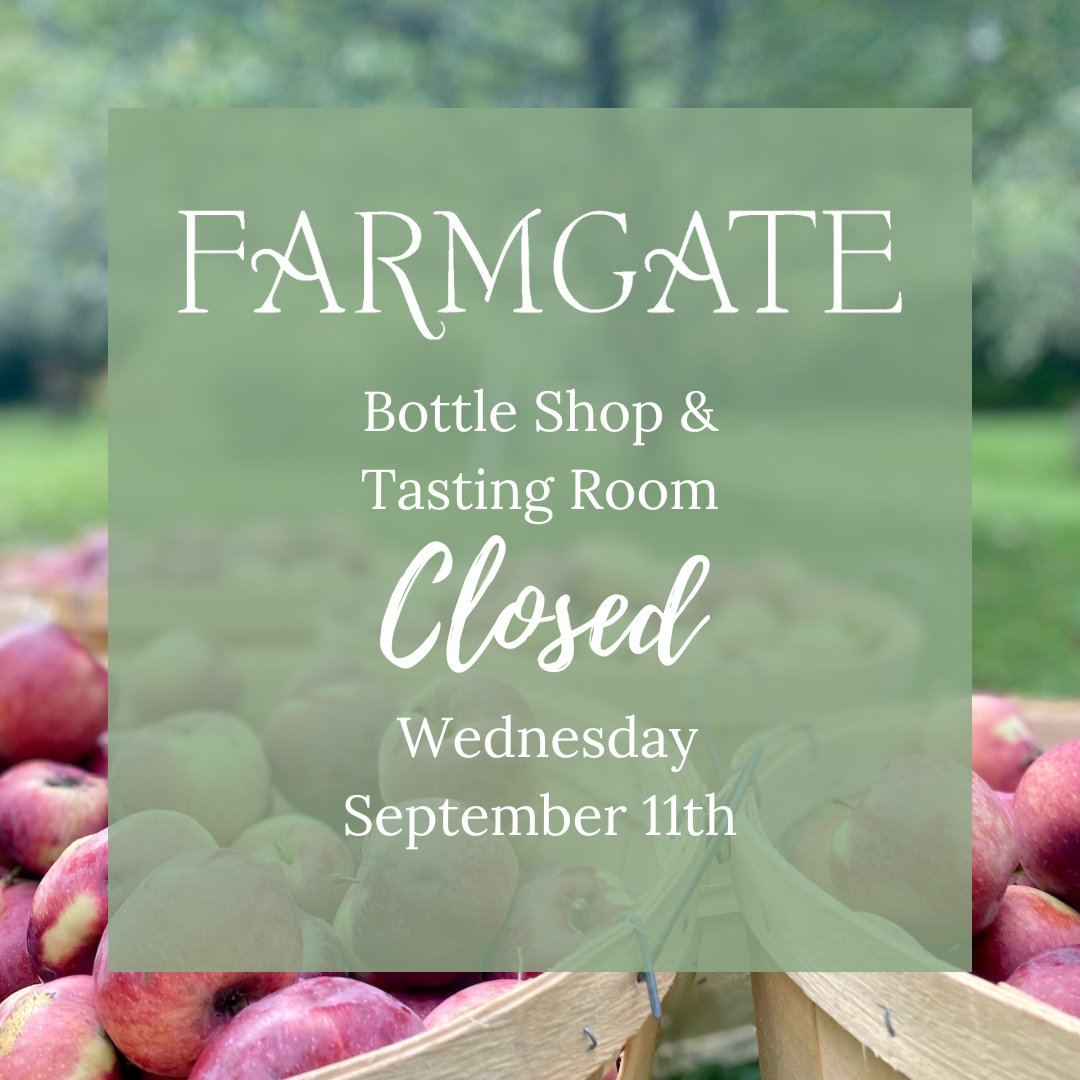 We're closed tomorrow! See you Thursday!