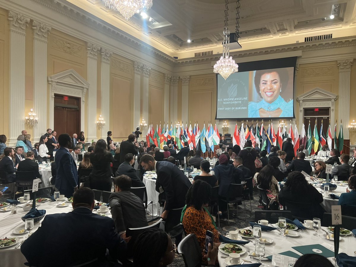 Attending the Geneva Consensus Declaration in Washington DC <a href="/JanetMuseveni/">Janet K. Museveni</a>