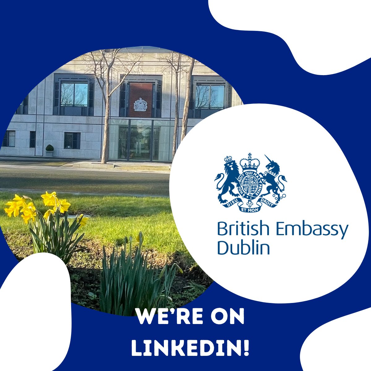 📢 Exciting News! 

The British Embassy Dublin is now on LinkedIn! 🇬🇧🇮🇪

👉 Follow us: lnkd.in/evZpqQeC