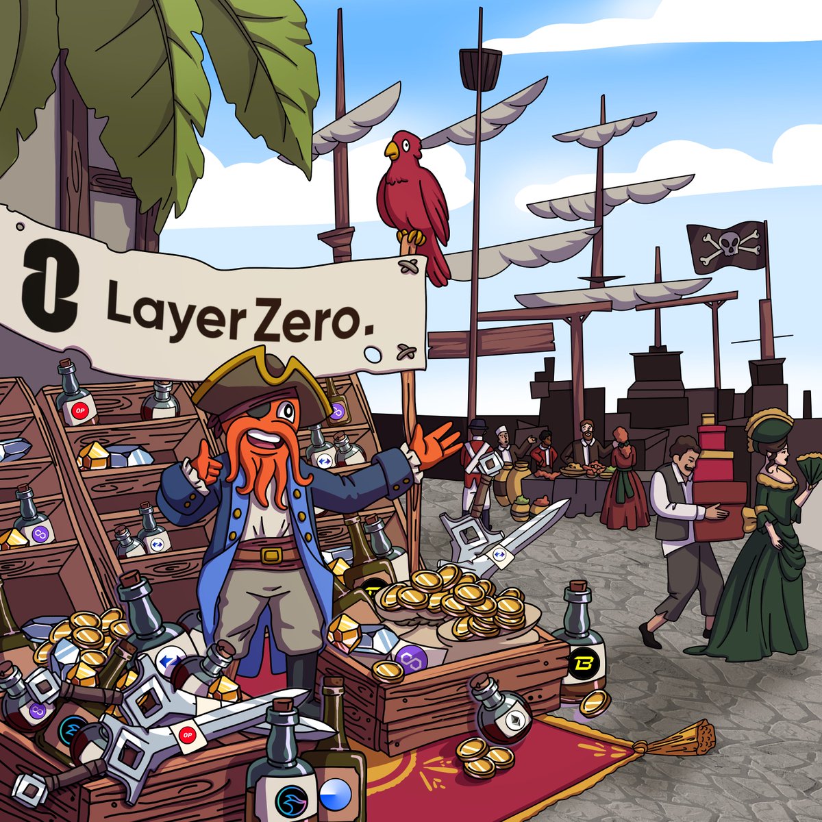 Come &amp; bag yer' loot - any chain, the choice is yours 💰

Presale open: omnipus.io/en