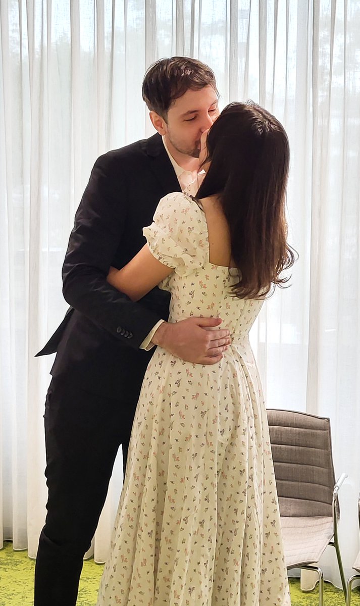 Got married today to the girl I met playing video games.
Not a bad week so far.