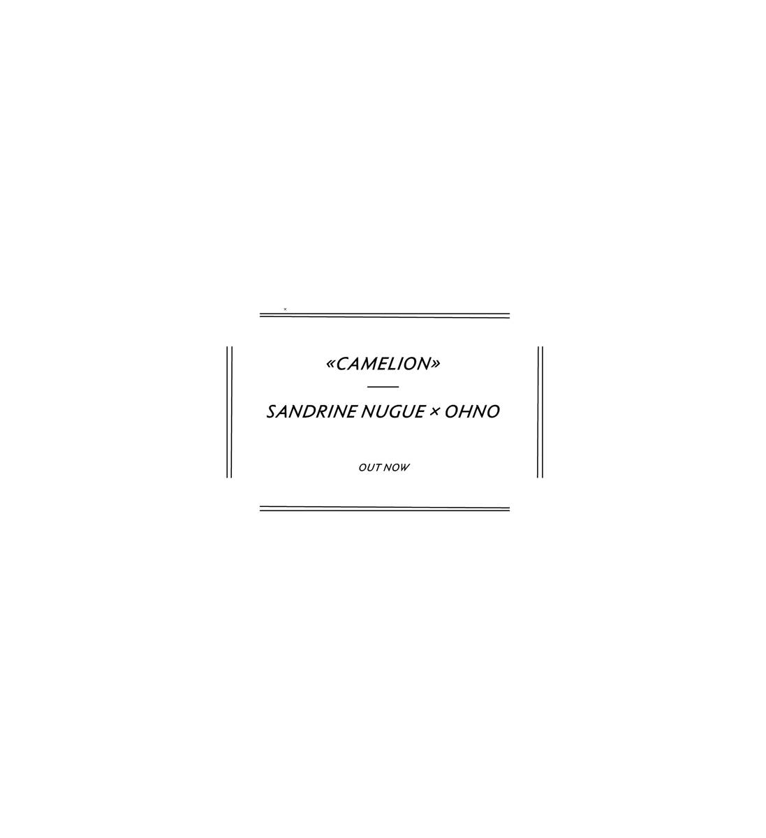 OH no Type Co (@ohnotypeco) on Twitter photo We are thrilled to show you Camelion by <a href="/SNugue/">Sandrine Nugue</a>, available on our site today. ohnotype.co/fonts/camelion We are thrilled to show you Camelion by <a href="/SNugue/">Sandrine Nugue</a>, available on our site today. ohnotype.co/fonts/camelion
