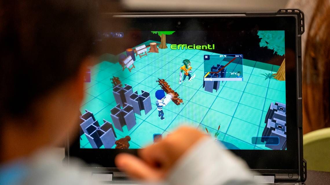 underthedome's tweet photo. Few students are playing but lawmakers keep paying for video game from NC company https://t.co/LR70zBKqGs https://t.co/eWVOZL9wge