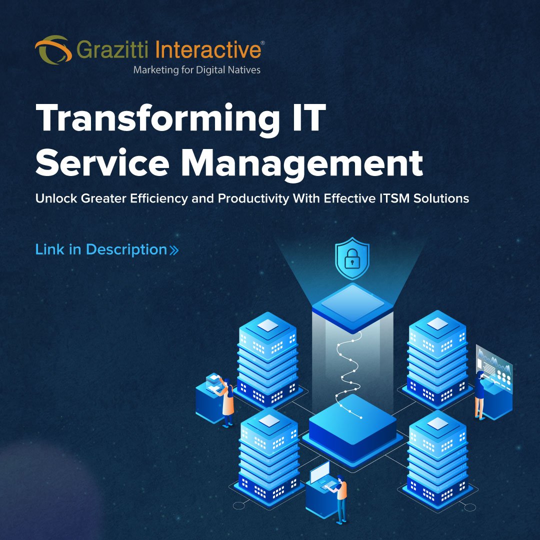 Grazitti's tweet image. ITSM aligns IT service with business goals, reduces downtime and boosts productivity by focusing on user needs. Discover how it fosters a proactive path to service excellence.

👉 ow.ly/LjTy50TjFIG 👈

#itsm #itil #itservicemanagement #grazitti