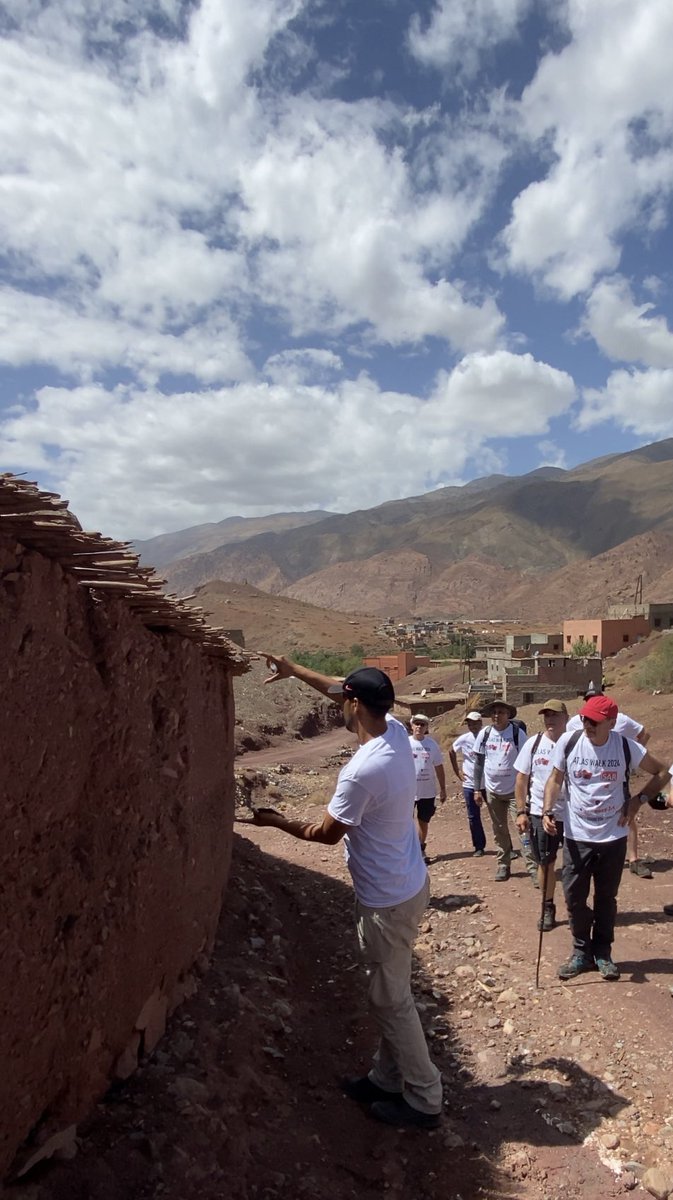 UKinMorocco's tweet photo. One year ago, @UK_ISAR_TEAM was deeply touched by the resilience of AL Haouz people and the solidarity of Moroccans. 
This year it is with honour that they are back visiting the region. And seeing the impact of🇬🇧🇲🇦communities working in partnership to support the recovery efforts https://t.co/rNaMJIzhCB
