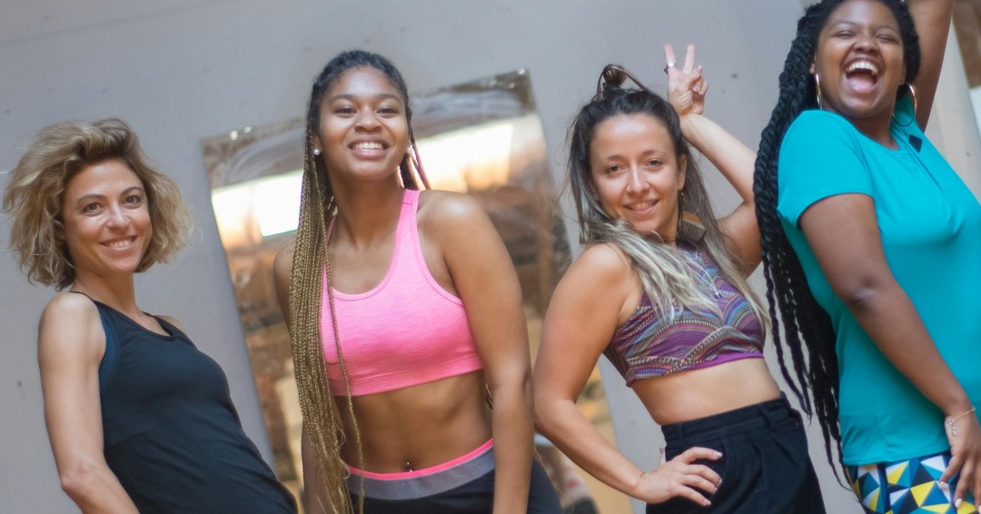 FAB: Fitness with a Beat!
Starts September: M/F @ 9AM This lively cardio workout is set to music with simple choreography and an energetic playlist. Elevate your heart rate, strengthen muscles, and improve balance. All levels! (Children under 13 must be accompanied by an adult.)