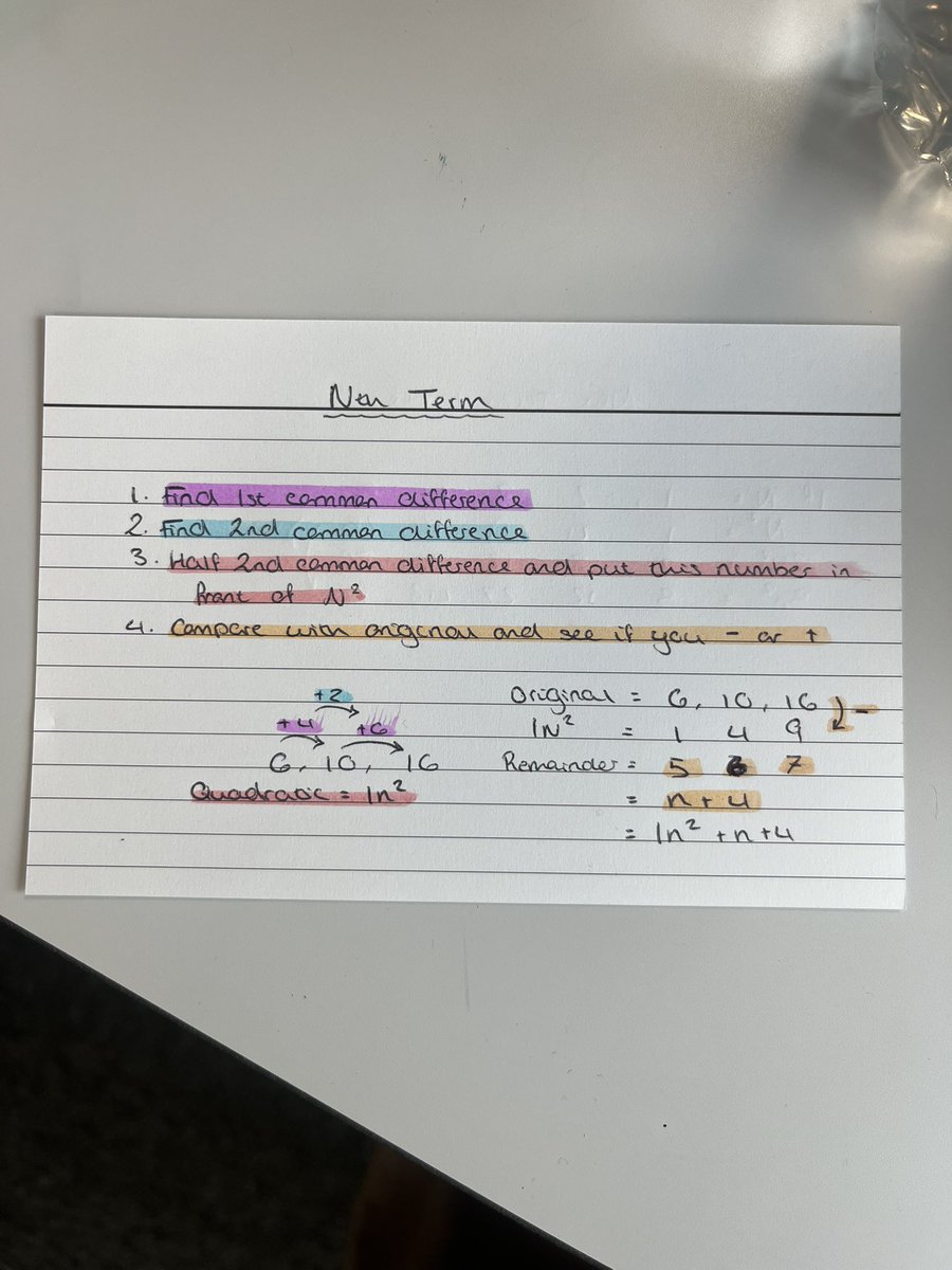 BethanW_maths's tweet photo. Yr 11 created some lovely end of topic revision cards today 🤩📚✏️ @WhitmoreHighY11 @whitmorehighmat https://t.co/7jkTt1WayN