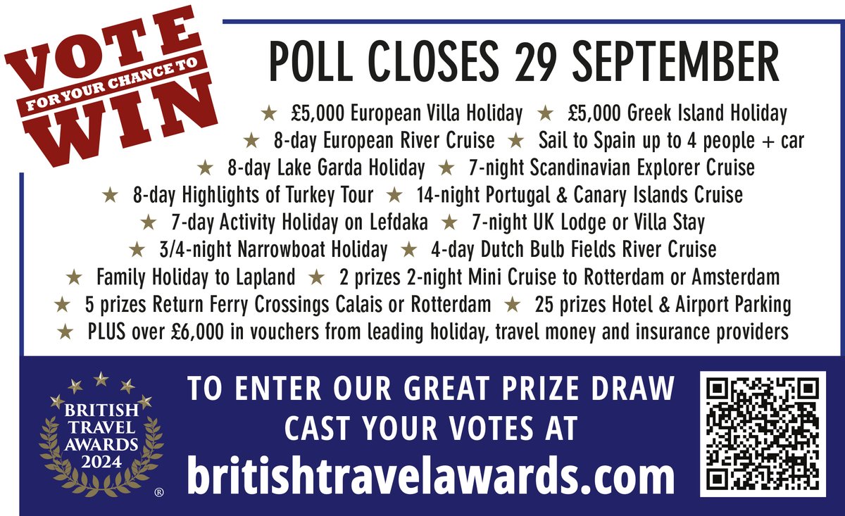 British Travel Award tweet media