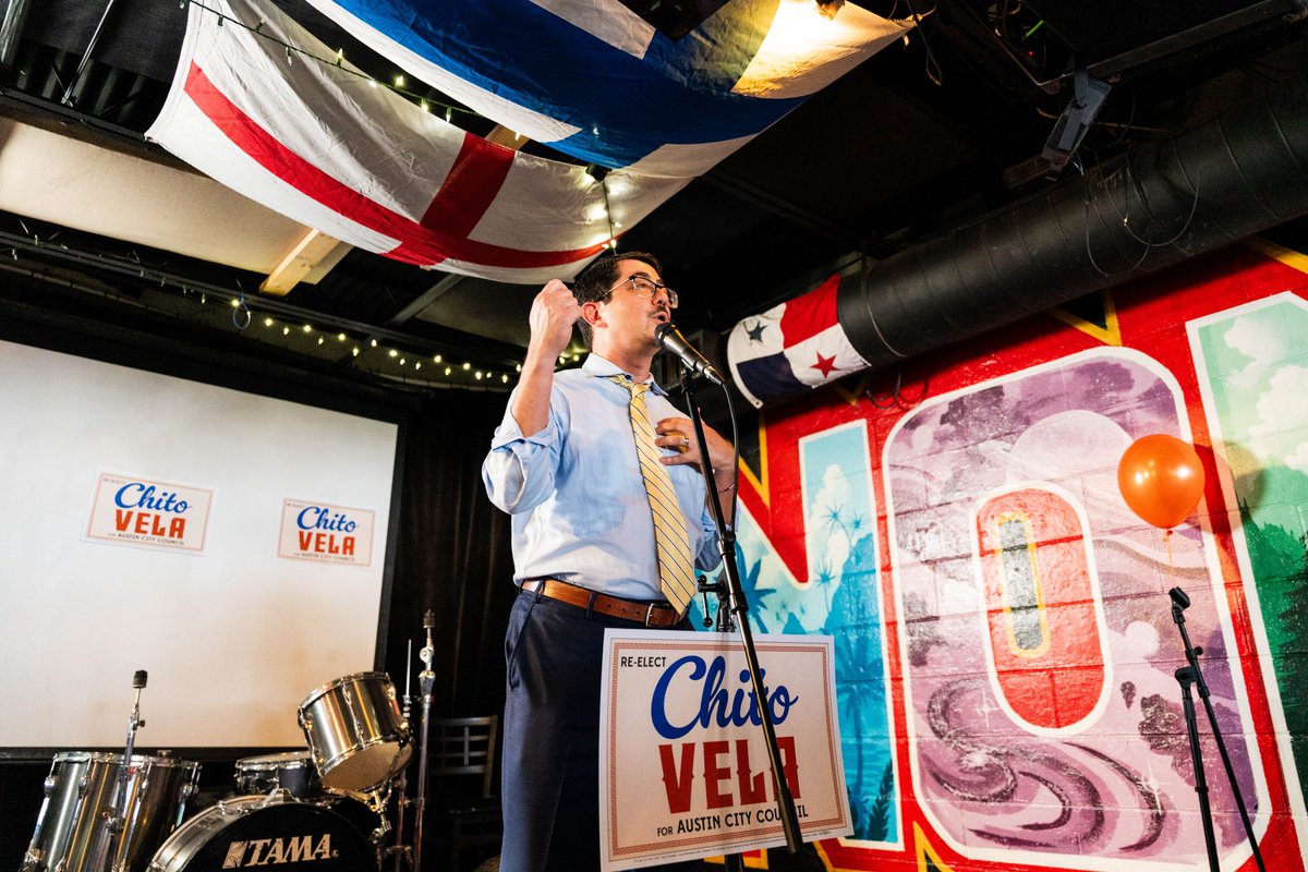 chitoforatx's tweet photo. Humbled and grateful to have over 150 family, friends and supporters come to my campaign launch @nomadbar! And thanks so much to @JosePGarza, @PaigeForAustin and @Dr_KevinFoster for speaking at my event. We'll be having more events soon so stay tuned for how to get involved! https://t.co/VOrfThzLNL