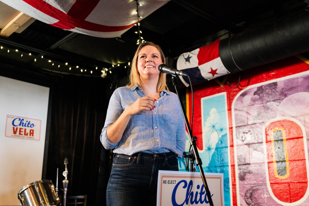 chitoforatx's tweet photo. Humbled and grateful to have over 150 family, friends and supporters come to my campaign launch @nomadbar! And thanks so much to @JosePGarza, @PaigeForAustin and @Dr_KevinFoster for speaking at my event. We'll be having more events soon so stay tuned for how to get involved! https://t.co/VOrfThzLNL