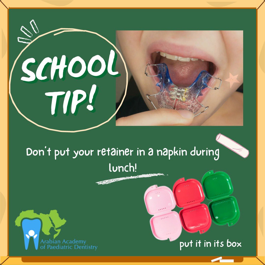 New school year..! new dental goals!
#ArAPDdentaltips