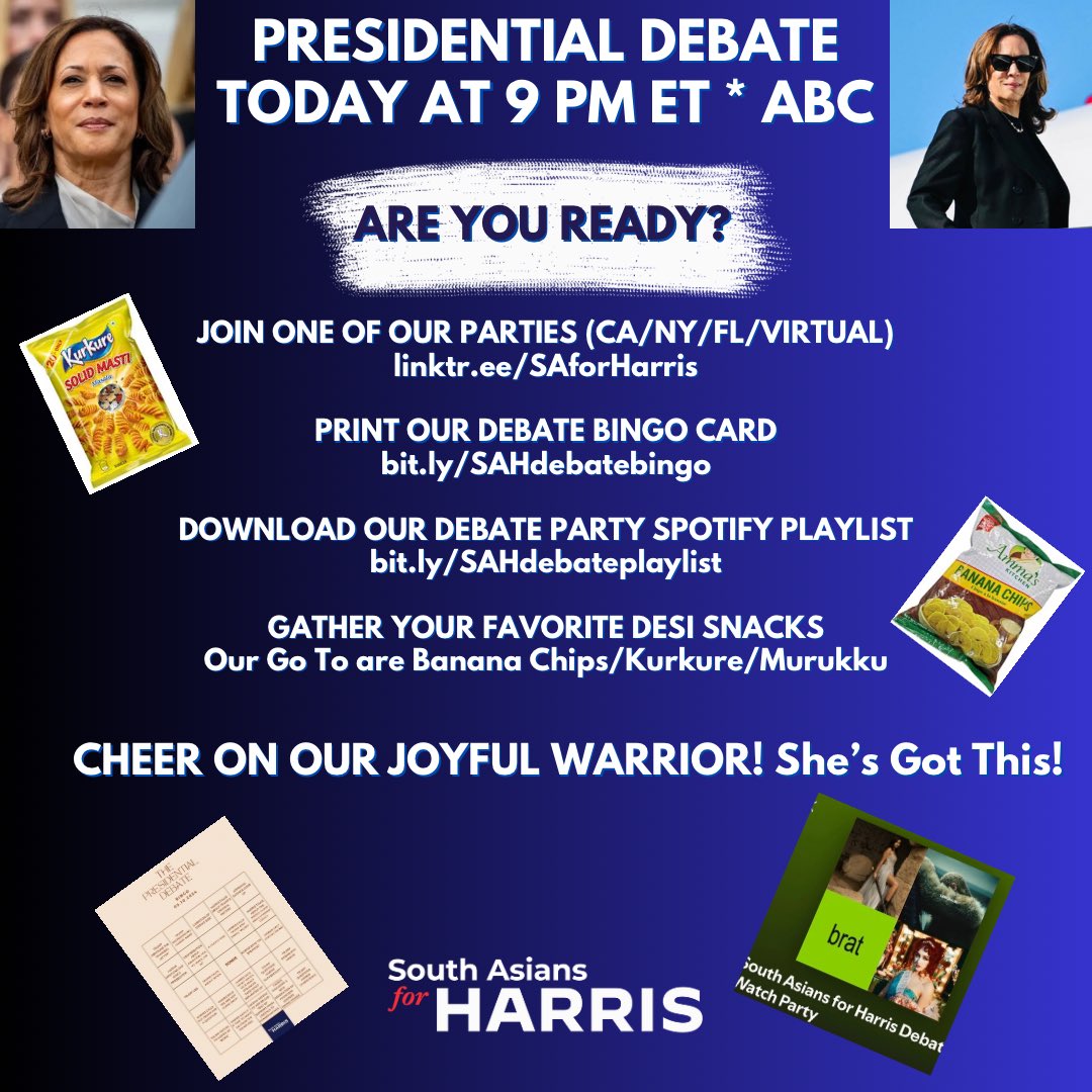 South Asians For Harris tweet media