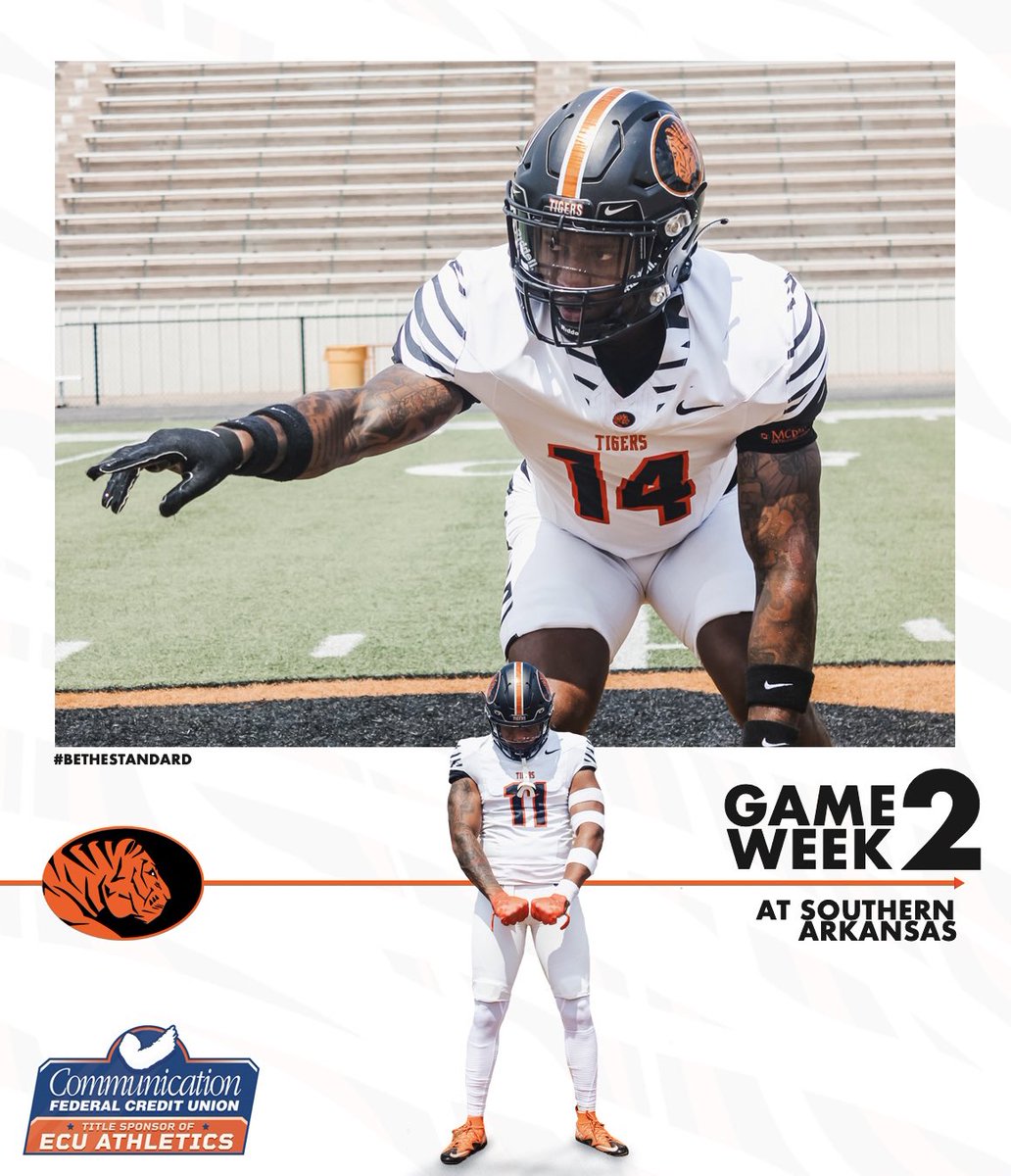 It’s Game Week❕
#BeTheStandard

Tigers travel to Magnolia, Arkansas Saturday to take on the Muleriders!