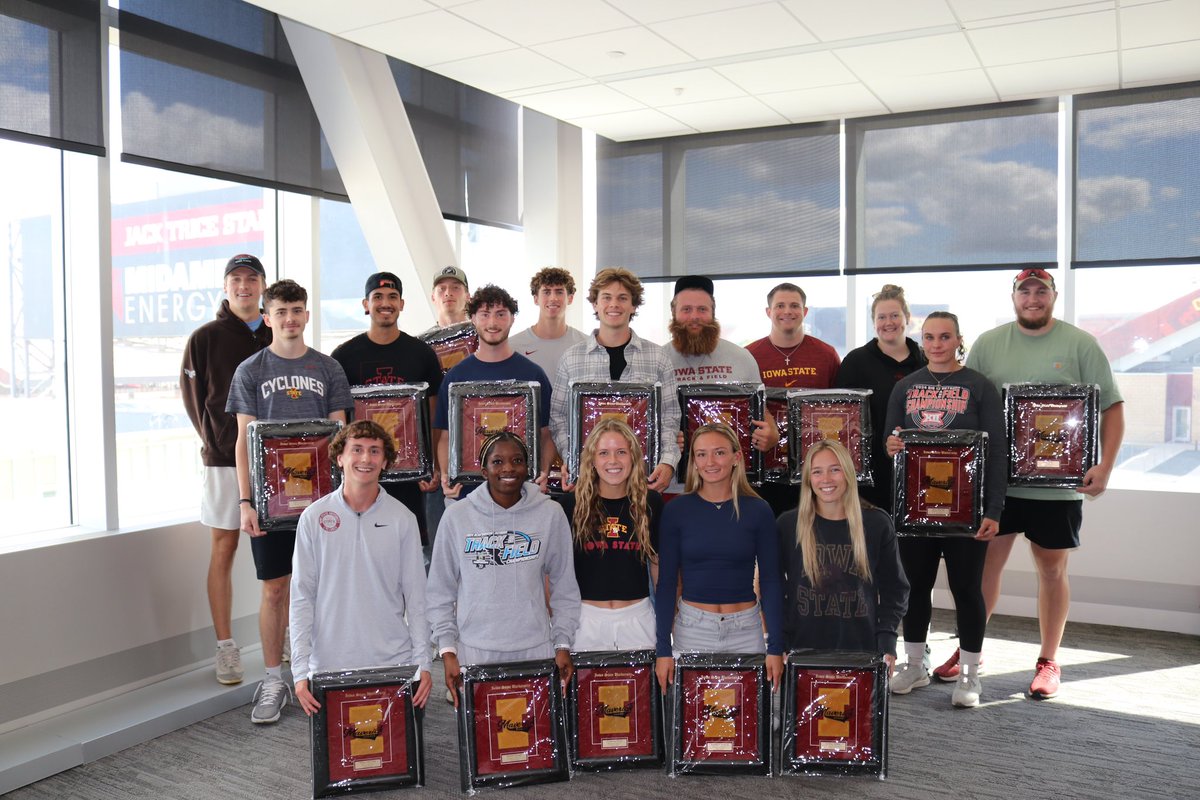 Congrats to our <a href="/isuletterwinner/">Cyclone Letterwinners</a> plaque recipients!
