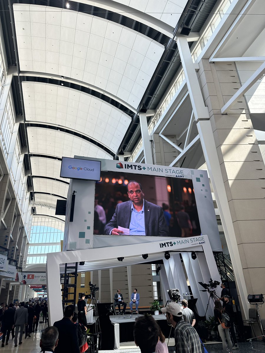 Excited to be back at #IMTS this week!