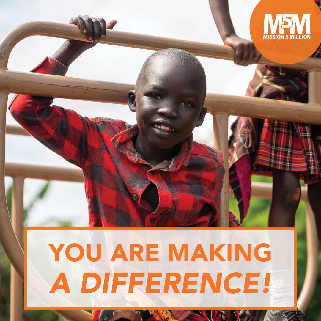 🧡 We want everyone to enjoy happier, healthy lives. That’s why we partner with the M5M® Foundation to provide critical nutritional supplements to children in need. #m5m #mission5million #kidsaroundtheworld #nourishinghope #phytoblend #givingspirit #nutrition #fightmalnutrition