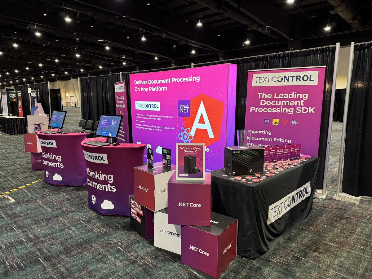 txtextcontrol's tweet image. Hey there, #DevIntersection! Swing by our booth today and discover the magic of digital document processing for your apps.

#nextgenaiconf