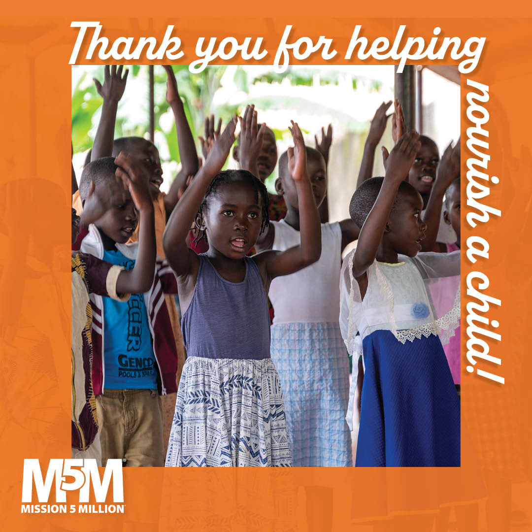 🧡 You are helping us provide nourishment to 100,000 kids every day. For every $100 spent on Mannatech products, a one-month supply of PhytoBlend™ powder is donated to help nourish a child in need. #m5m #kidsaroundtheworld #nourishinghope #givingspirit #fightmalnutrition
